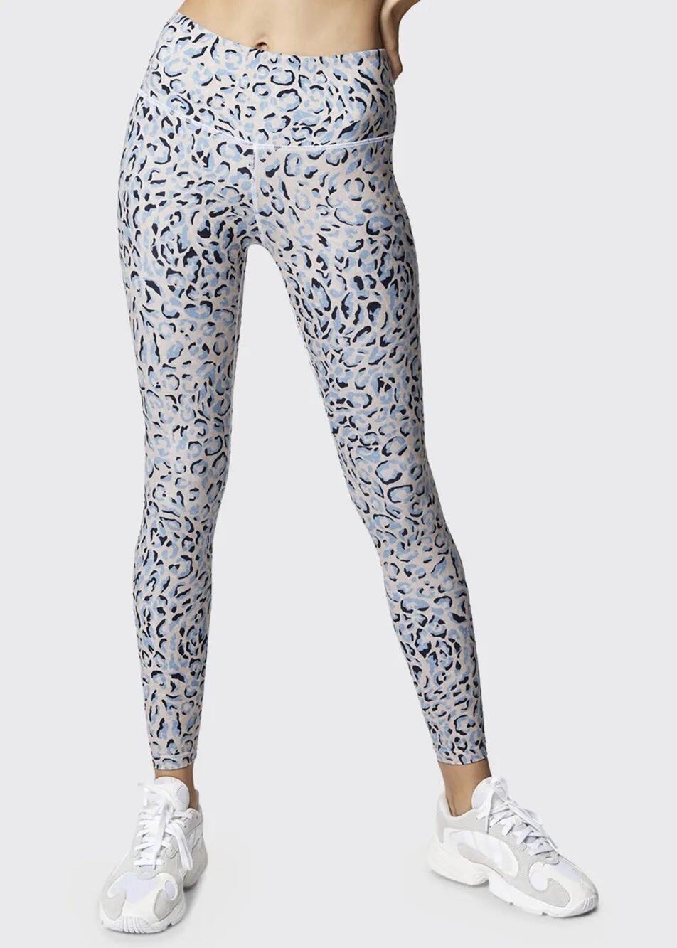 VARLEY Womens Let's Move Cheetah Print Leggings High Rise Size XS Inseam 26”
